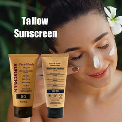 Solea beauty : Beef Tallow Sunscreen SPF 50+